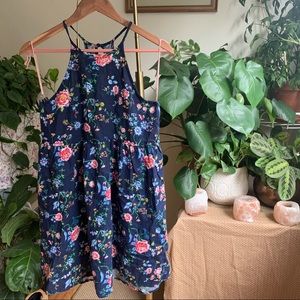 Floral babydoll dress